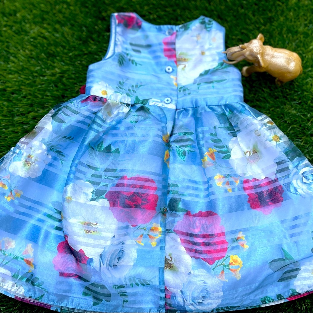 Laura Ashley(London) baby frock, silky soft and feather weight.